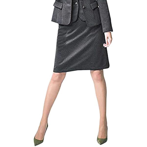 事務服 制服 ENJOY エンジョイ セミタイトスカート EAＳ720 メランジェ千鳥 カーシーカシマ 大きいサイズ23号 Amazon.co.jp: [カーシーカシマ] 事務服 ENJOY エンジョイ セミタイト